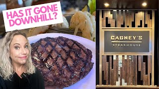 Full review and rating of the food and our experience at Cagneys Steakhouse  Norwegian Sky [upl. by Nirda]