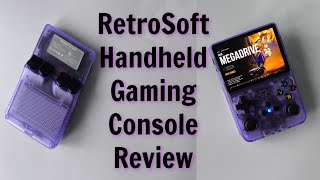 RetroSoft handheld gaming console review Perfect for Christmas Retro playstation Nintendo [upl. by Otrebmuh]