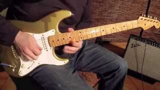 Cunetto Stratocaster 1996  Custom Shop Relic John Page  VInce Cunetto [upl. by Chatwin]