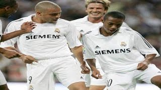 Ronaldo  Robinho And Julio Baptista Dancing [upl. by Scurlock]