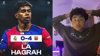 CHOQUÉE 😱😱 DEBRIEF REAL MADRID 04 BARCELONE [upl. by Arebma]