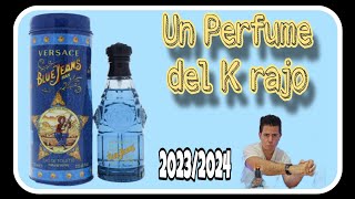 Reseña del Perfume Versace BLUE JEANS Rendimiento 20232024 [upl. by Ayokal]