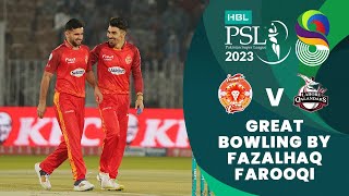 Great Bowling By Fazalhaq Farooqi  Islamabad vs Lahore  Match 26  HBL PSL 8  MI2T [upl. by Notsle471]