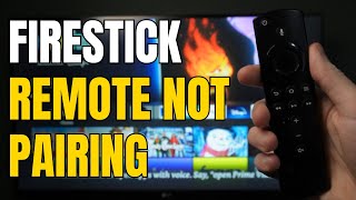 How To FIX Firestick Remote Not Pairing  2024 New Update [upl. by Massey]