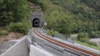 20160930 En suivant le train de BEDOUS à OLORON [upl. by Carolyne]