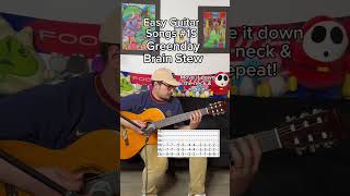 Green Day  brain stew guitar tutorial [upl. by Wiseman913]