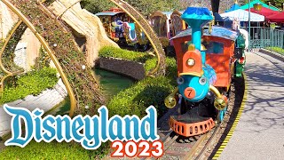 Casey Jr Circus Train 2023  Disneyland Rides 4K POV [upl. by Wawro]