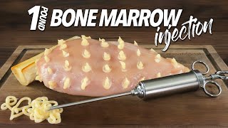 I injected my CHICKEN BREAST with 1lbs of Bone Marrow [upl. by Eralc]