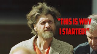 Ted Kaczynski  Why I Started l In His Own Words l [upl. by Hnacogn]