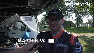 Review Hellendoorn Rally 2024  M van Hoek  A Keuper 51 MSport Ford Fiesta Rally4 [upl. by Oeramed362]