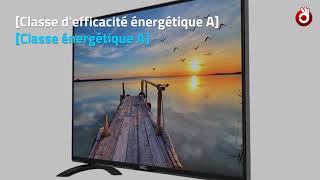 HKC 32 C9 A 32 pouces Téléviseur LED 80 cm HD Ready triple tuner T2tc DVBS2S H 265 CI  M [upl. by Sirapal]