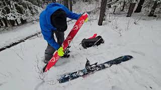 How to Use a Splitboard with Burton Step On Splitboard Bindings [upl. by Harp304]