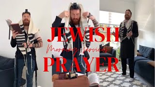 JEWISH ORTHODOX FULL MORNING PRAYERS SHACHARIS [upl. by Tan559]