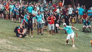 Best Disc Golf Shots  2018  Part 1 [upl. by Acirahs]