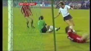 Bayern Munich 11 Liverpool European Cup SF 1981 [upl. by Attennek]