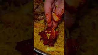 shorts arabian mandi recipe 🔥😋  Chicken mandi rice mandi arabianmandi streetstyle [upl. by Nnazus]