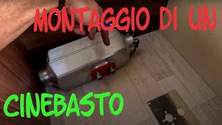 ep174 come si monta un CINEBASTO in un camper [upl. by Einaeg]