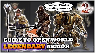 How to Make Open World Legendary Armor in Guild Wars 2 Obsidian Armor Guide [upl. by Eelirol950]