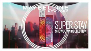 Maybelline New York – New SUPER STAY SHOWDOWN COLLECTION  MATTE vs SHINE  20s [upl. by Saoj]