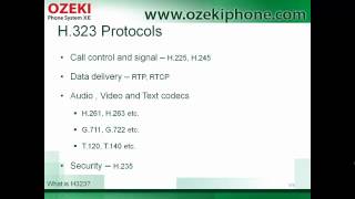 What is H323 a Detailed Description on H323 Protocol and the Way It Can Be Used [upl. by Ellebyam299]