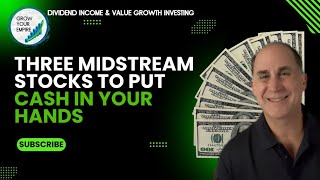 3 Top Midstream Stocks for Dividend Income  Best Energy Investments for Cash Flow investingtips [upl. by Guinna]