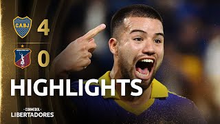 BOCA JUNIORS vs MONAGAS  HIGHLIGHTS  CONMEBOL LIBERTADORES 2023 [upl. by Issac921]