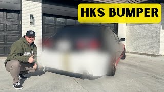 IS300 Sportcross gets HKS Bumper and DIY Taillights [upl. by Asssilem]