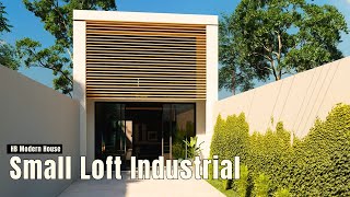 SMALL AND MODERN LOFT  Industrial Loft [upl. by Auohp]