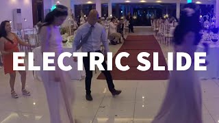 Electric Slide Line Dance  Achy Breaky Heart by Billy Ray Cyrus [upl. by Adim]