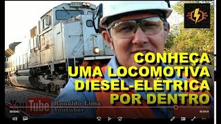 LOCOMOTIVA DIESELELÃ‰TRICA DA VLI TRANSPORTANDO COMBUSTÃVEL EMBARQUE NESSA VIAGEM SURPREENDENTE [upl. by Akinajnat778]