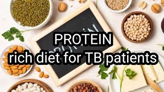 Protein rich food for TB patients Vegetarian Vegetarian Protein sources Diet for TB patients [upl. by Madi]