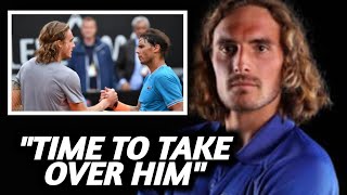 Stefanos Tsitsipas Pays Emotional Tribute to Rafael Nadal—A Tennis Legend [upl. by Lucinda]