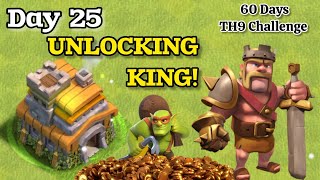 Day 25  Chief Our KING is Here  Sarthak Gamerz  Clash of Clans 25 clashofclans coc th7 [upl. by Eliott]