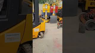 JUNGHEINRICH EFG320 Battery Operated Forklift Operating Video in Karachi Pakistan [upl. by Rajewski]