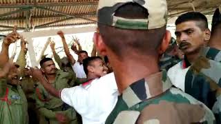 jhal datle majnu foji gel mera seen  Indian army dance on hariyan song  best dance [upl. by Casimir636]