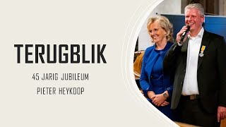 Terugblik Jubileumconcert Pieter Heykoop  26 september 2020 [upl. by Ribal]