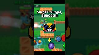 CUANTAS VECES SURGE DICE SU NOMBRE 🤔🤖  brawler brawl shorts short supercell surge video [upl. by Feirahs809]