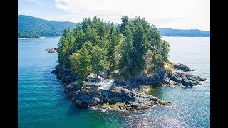 Six Acre Island Estate in Sechelt British Columbia Canada [upl. by Carly609]