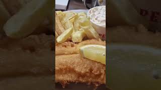 Fishchips amp coleslawasmr videoshortvideofish [upl. by Summers]