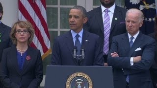 Raw video Obama on Senate rejecting gun measure [upl. by Nittirb]