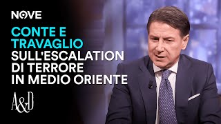 Conte e Travaglio sullescalation di terrore in Medio Oriente  Accordi e Disaccordi [upl. by Oiluj]