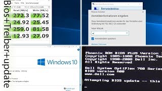 Gebrauchter PC Bios update  Treiber installieren  Benchmark Teil 2 [upl. by Roht]