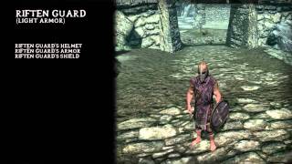 ★ Skyrim ALL Light Armors HD [upl. by Toby]