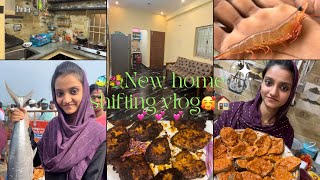 Vlog4🏠🥳New home shifting vlog fish spl🐠dimlvlogshabanavlog9176dayin mylifefulldayvlogshabana [upl. by Inram]