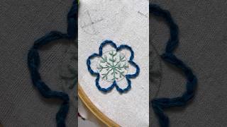 How to do Chain stitch l Basic stitch short video handembroidery embroidery easy foryou short [upl. by Loughlin53]