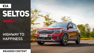 Kia Seltos  Highway To Happiness  BRANDED CONTENT  Autocar India [upl. by Ahsitniuq628]