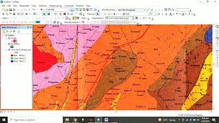 How to digitize map in ArcGIS [upl. by Odnalra222]