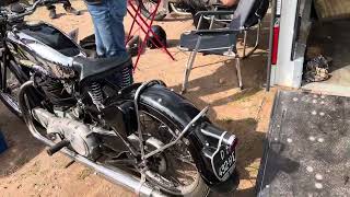 Test start bike 251 Koehler Escoffier KLS5L 500cc OHV 1938 [upl. by Nylatsyrk982]