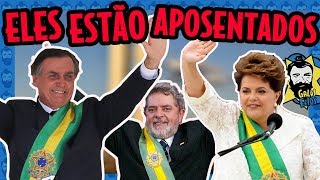 Com qual idade Bolsonaro Lula e FHC se aposentaram  Galãs Feios [upl. by Marcel210]