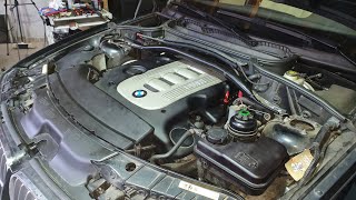 Bmw X3 2010 M57 engine Thermostat replacement 👌 [upl. by Florenza242]